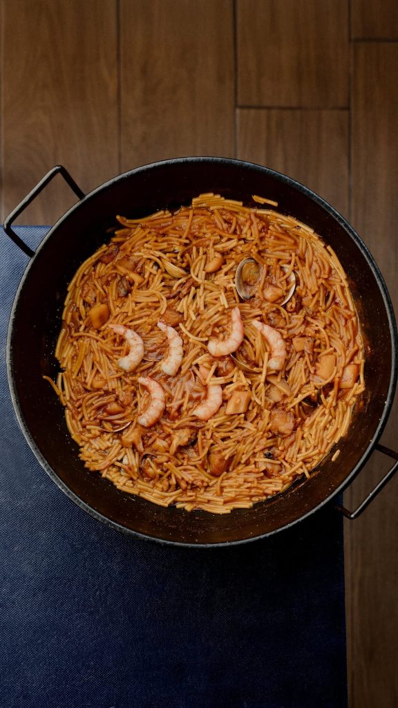 restaurantes donde comerte una auténtica fideu valenciana