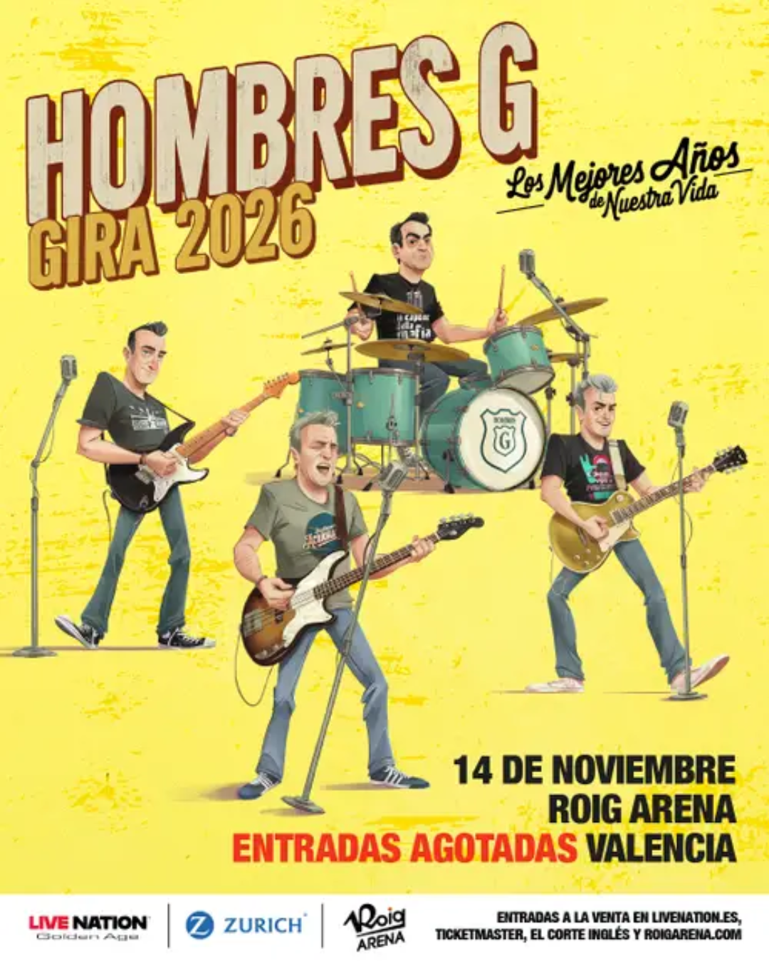 Conciertos en Valencia que no puedes perderte este 2026