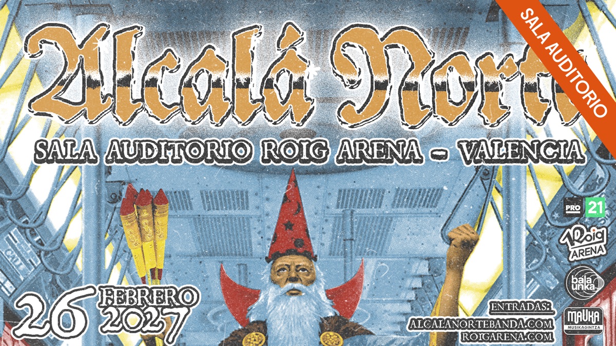Concierto de Alcalá Norte en Valencia