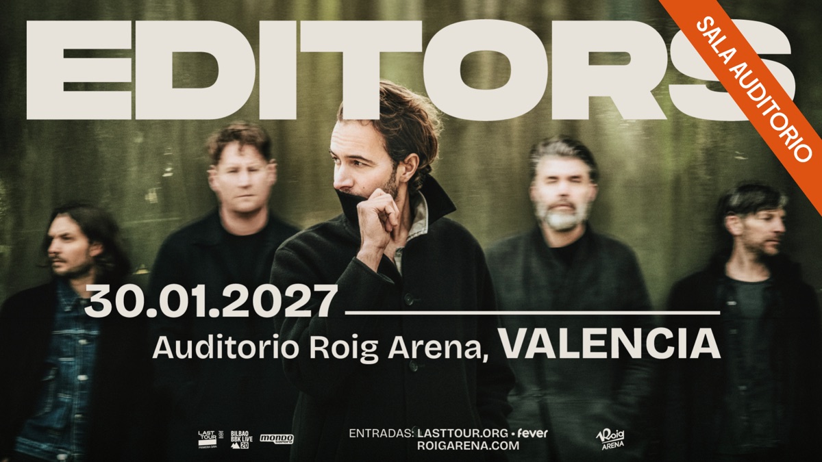 Concierto de Editors en Valencia