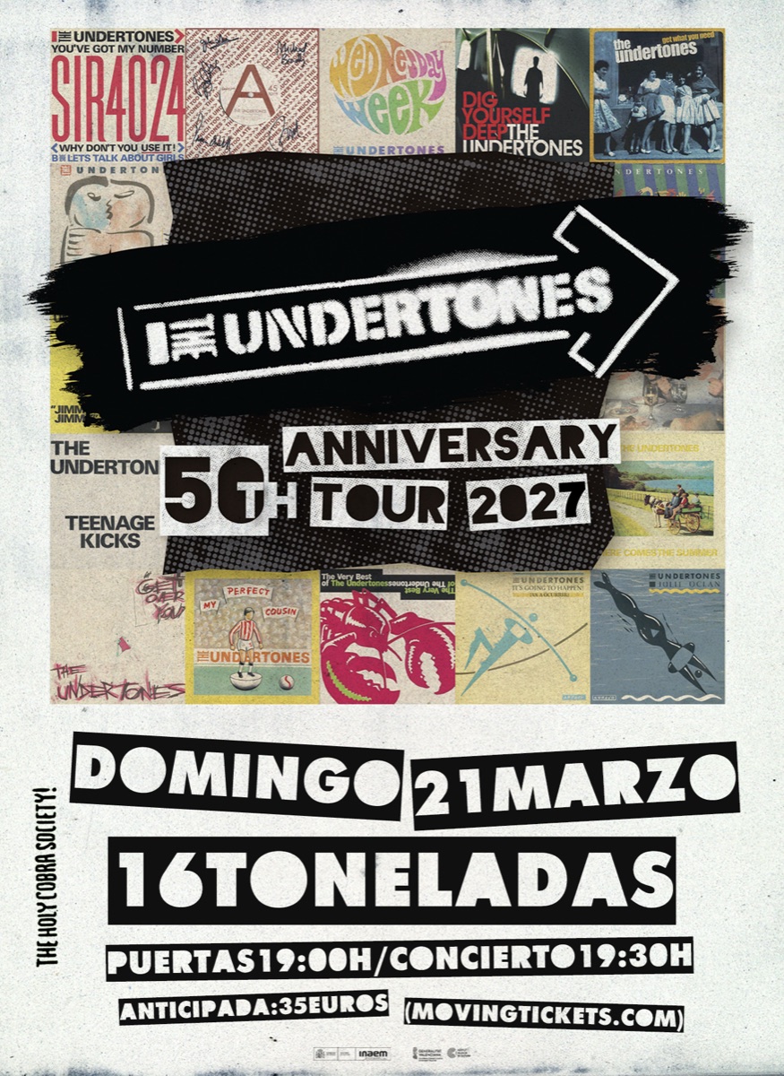 Concierto de The Undertones en Valencia